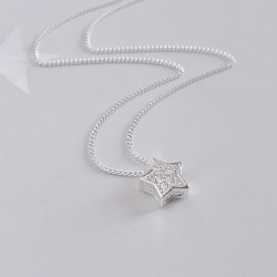 Floating Star Necklace