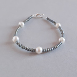 Pearl and Seed Bead...