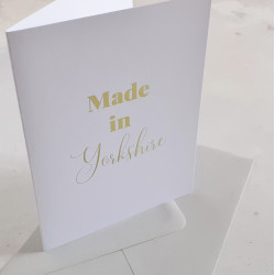 Foiled Card - Made in...