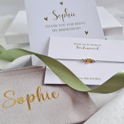 Bridesmaid Gift Set with...