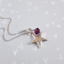 Birthstone Pendant - Star