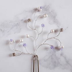 Violet Hair Pin - single pin