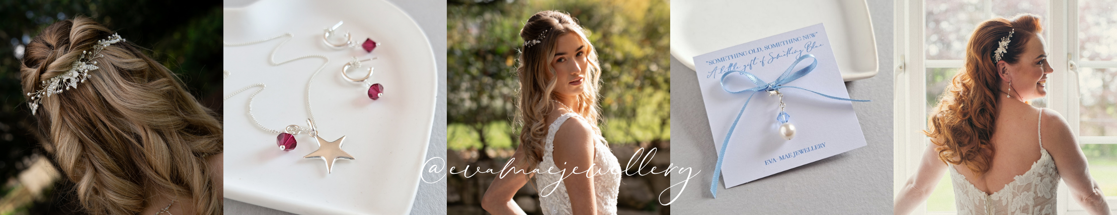 Follow Eva-Mae Jewellery on Instagram for a peek behind the scenes, real brides, a few of our favourite things and lots of sparkle!